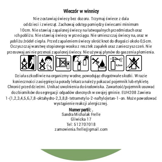 Świeca sojowa Wieczór w winnicy - obrazek 4